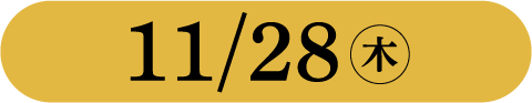 11月28日(木曜日)