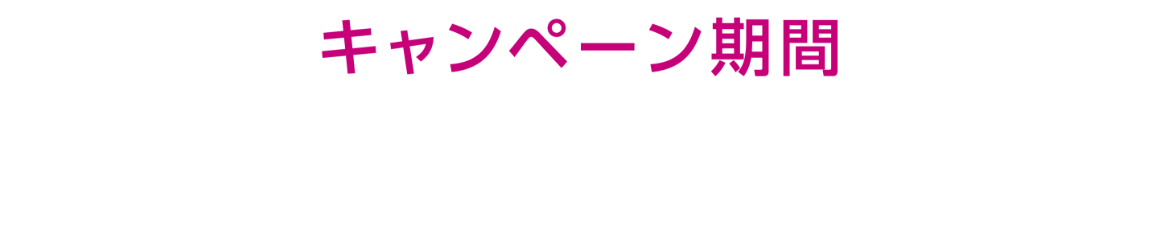 キャンペーン期間 12月12日(木曜日)～12月22日(日曜日)