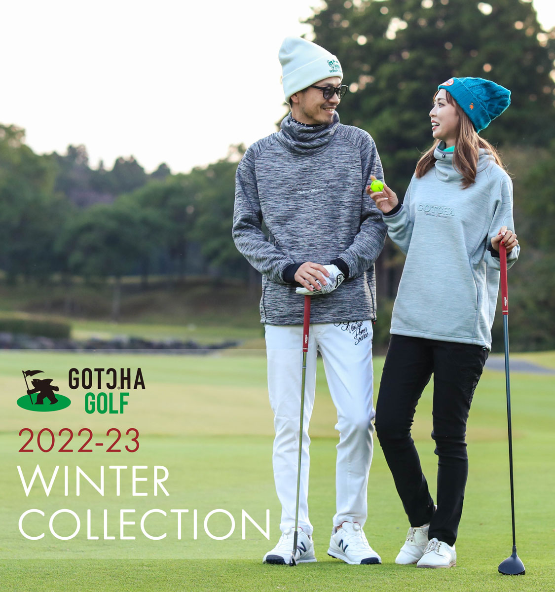 GOTCHA GOLF ガッチャゴルフ セットアップ 美品 - ウエア(男性用)